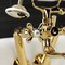Kingston Brass KS229PB Tub Wall Mount Clawfoot Tub Faucet with Hand Shower, Polished Brass KS229PB - alternate 5